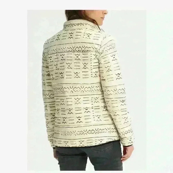 Burton Evergreen Down Collar Insulator Jacket cream and black, small puffer coat - Picture 7 of 7